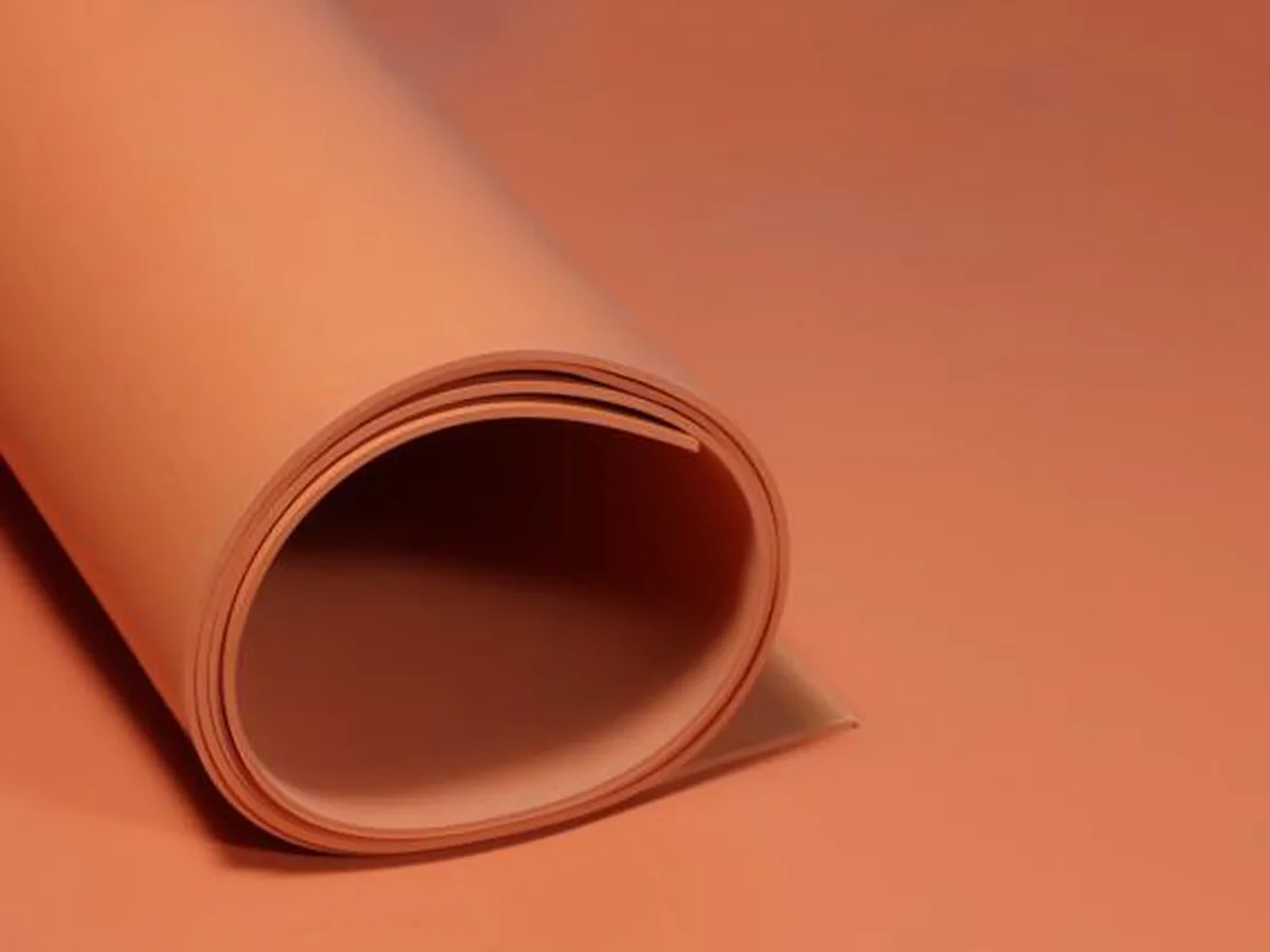 Matting — Insulating carpet · orange · 70 Sh A (RT-MAT70-CP-OG-EL)